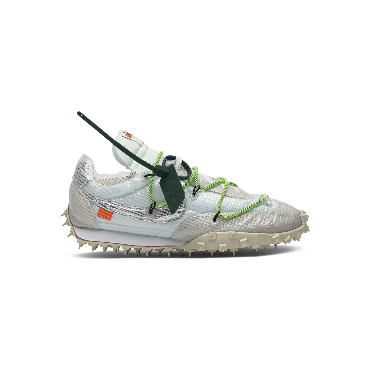 Nike Waffle Racer X Off-White 'Electric Green' (WMNS)