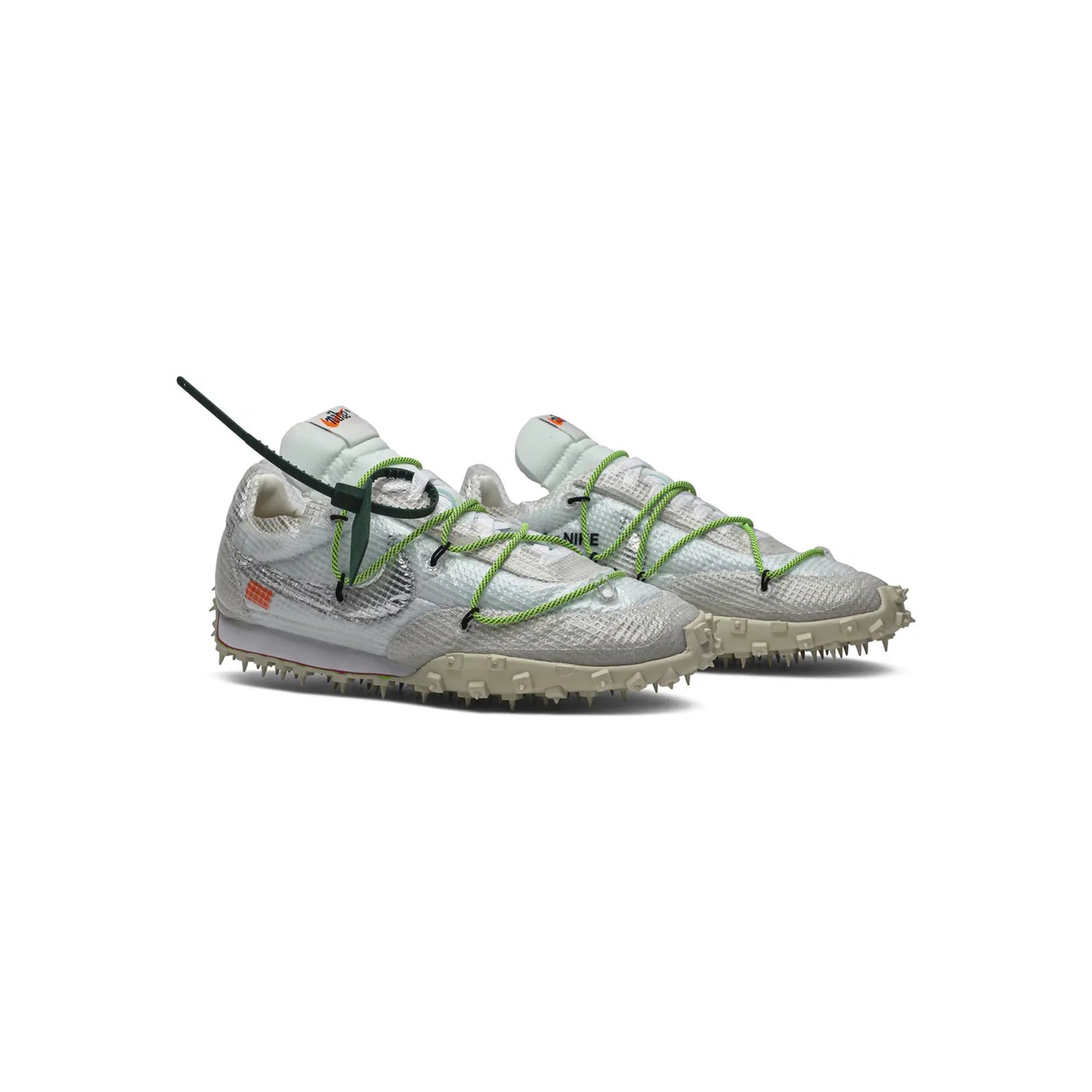 Nike Waffle Racer X Off-White 'Electric Green' (WMNS)