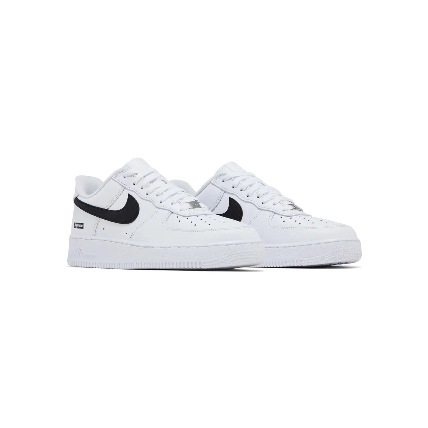 Supreme x Air Force 1 Low 'Box Logo - White Black'