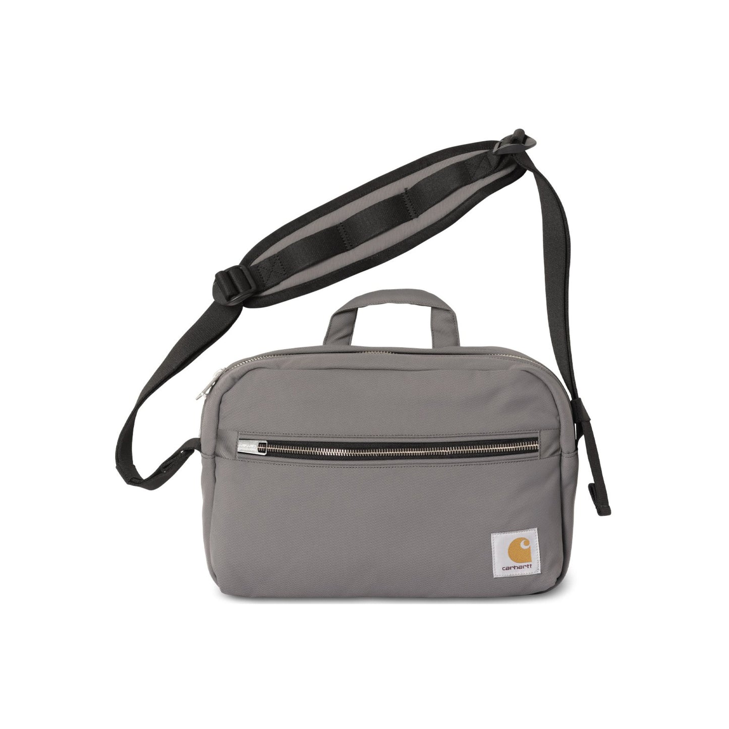 Carhartt Leroy Shoulder Bag Porphyry durable fabric crossbody bag zip compartments adjustable strap casual utility bag