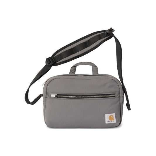 Carhartt Leroy Shoulder Bag Porphyry durable fabric crossbody bag zip compartments adjustable strap casual utility bag