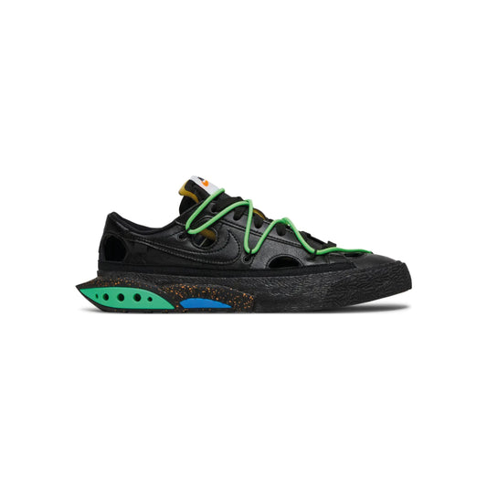 Nike Blazer Low X Off-White 'Black-Electro Green'