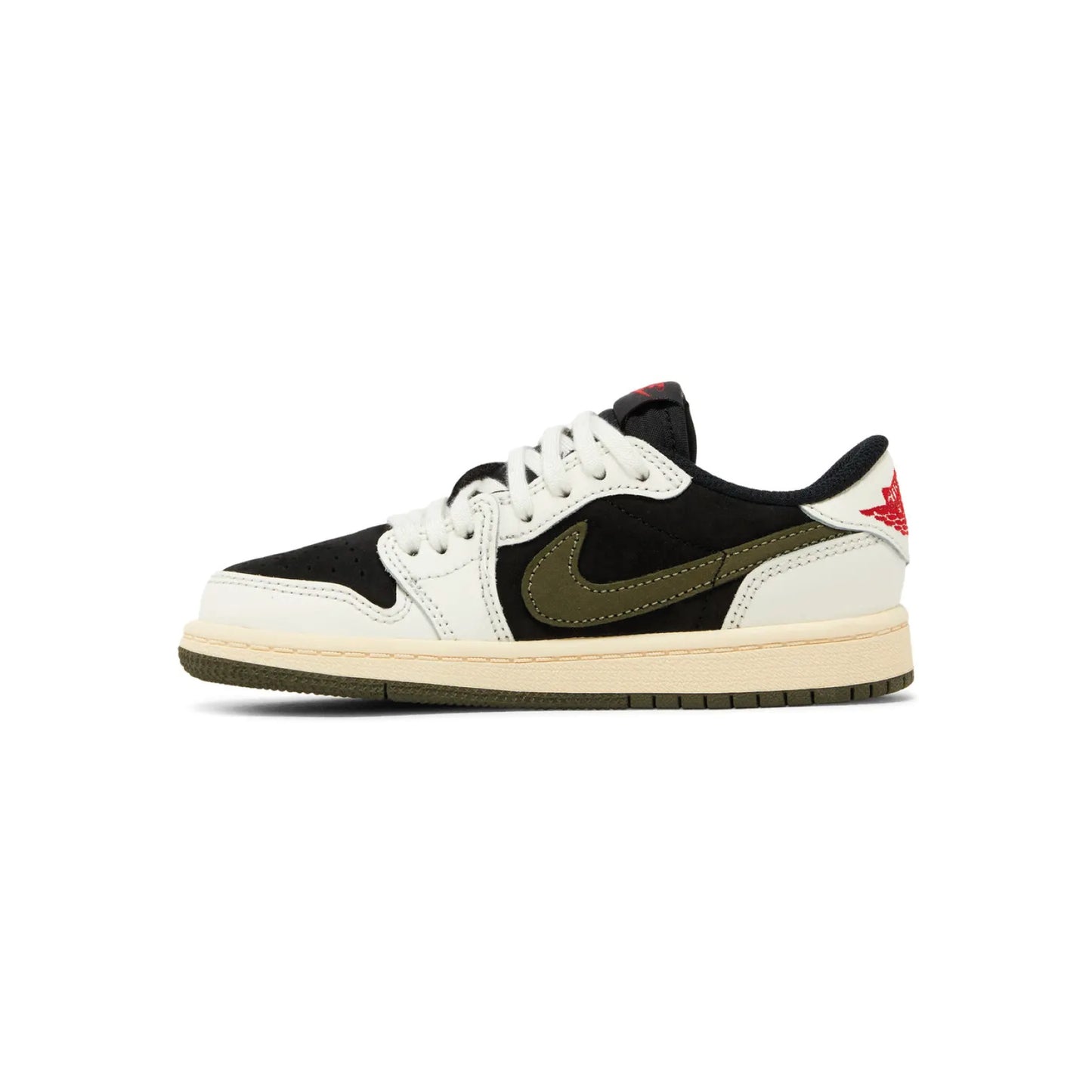 Travis Scott x Nike Air Jordan 1 Retro Low OG SP (PS) 'Olive'