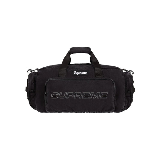 Supreme Denim Duffle Bag 'Black'