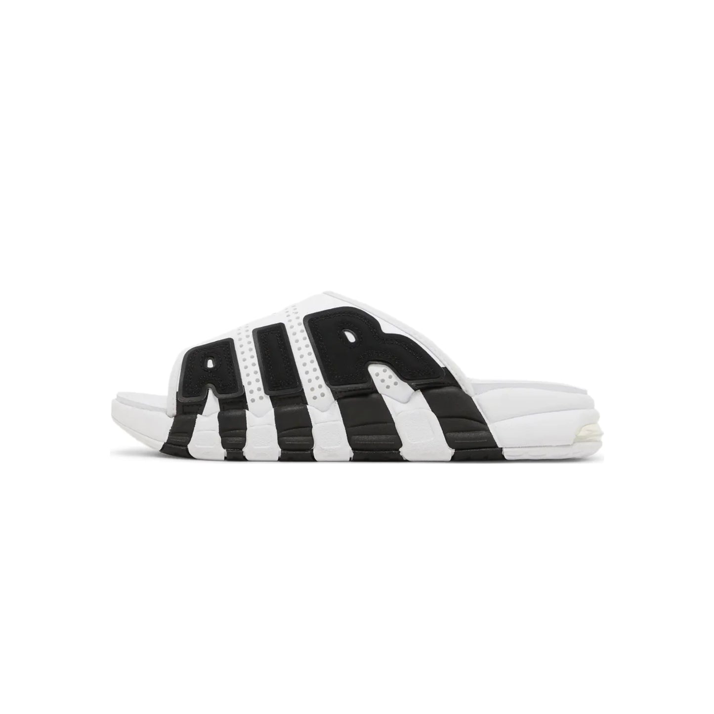 Air More Uptempo Slide 'White Varsity Red'