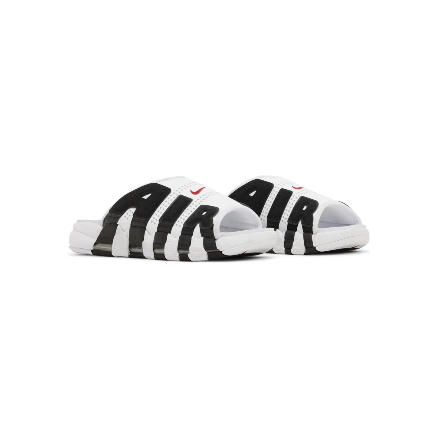 Air More Uptempo Slide 'White Varsity Red'