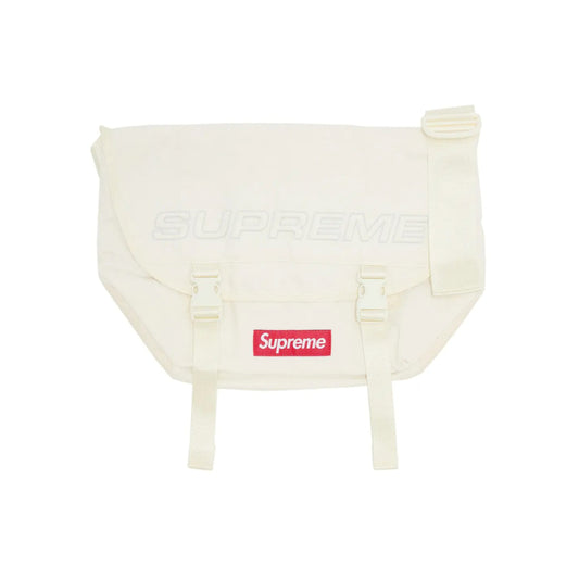 Supreme Denim Messenger Bag 'White'