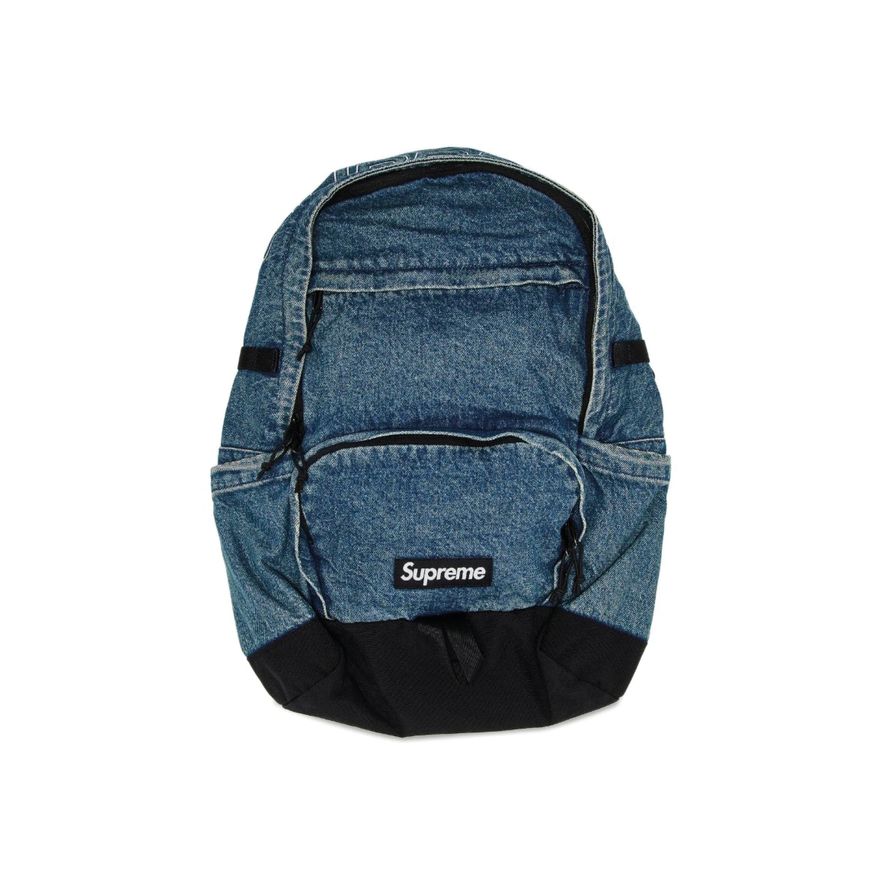 Supreme Denim Backpack 'Washed Indigo' - SneakSurf SG