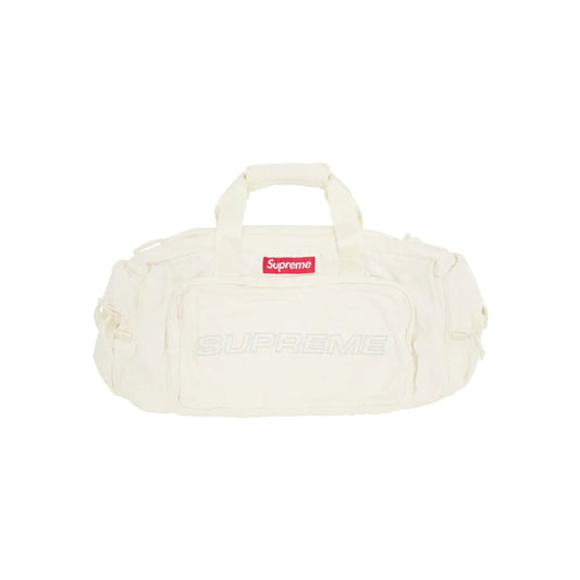 Supreme Denim Duffle Bag 'White'