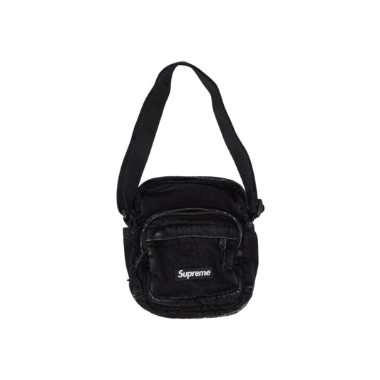 Supreme Denim Shoulder Bag 'Black'