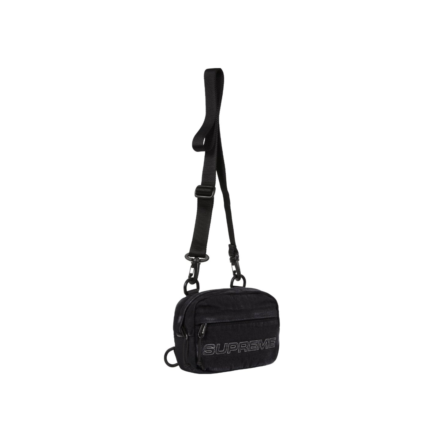 Supreme Denim Mini Shoulder Bag 'Black'