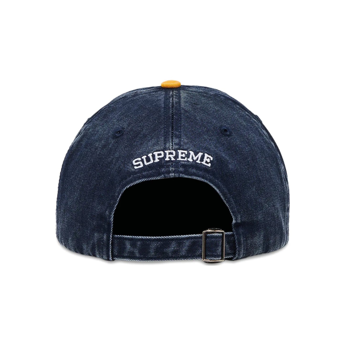 Supreme Pigment Coated 2-Tone S Logo 6-Panel Cap 'Navy'