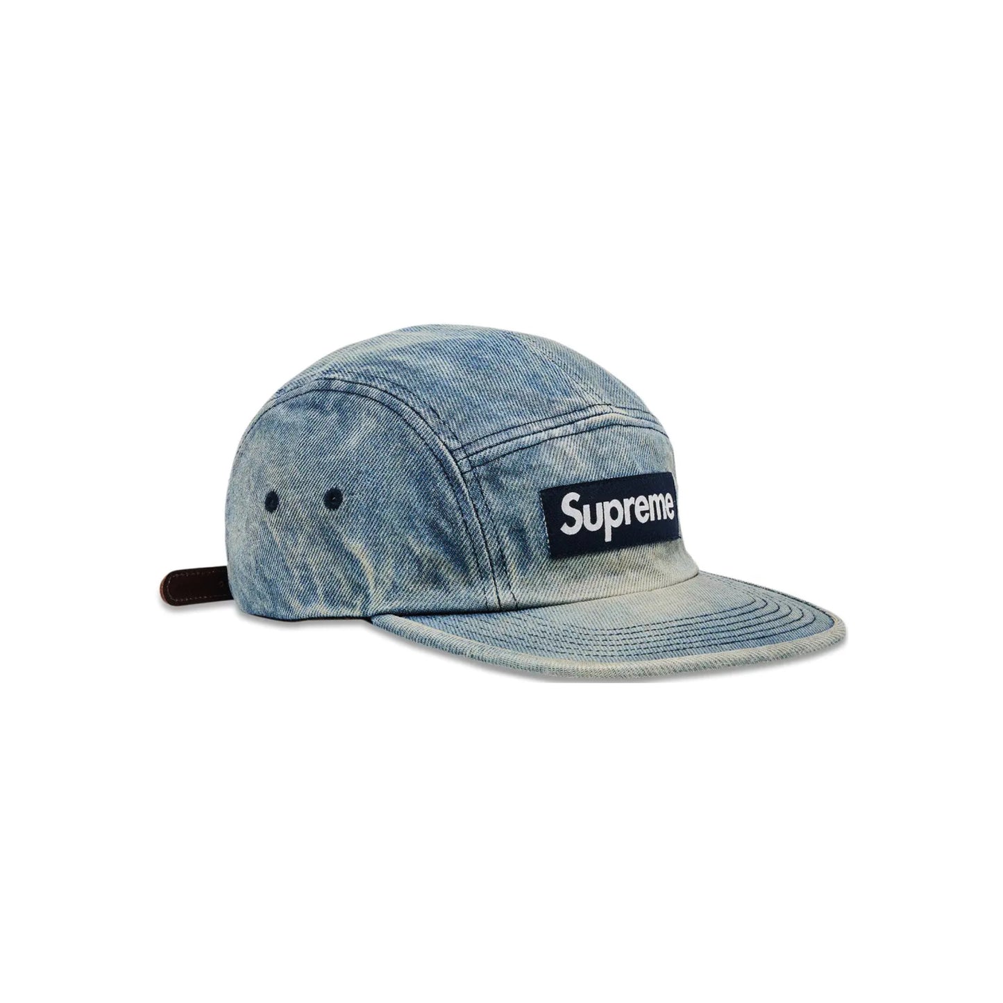 Supreme Washed Chino Twill Camp Cap 'Denim'