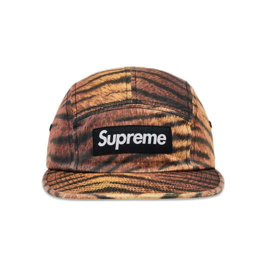Supreme Washed Chino Twill Camp Cap 'Tiger'