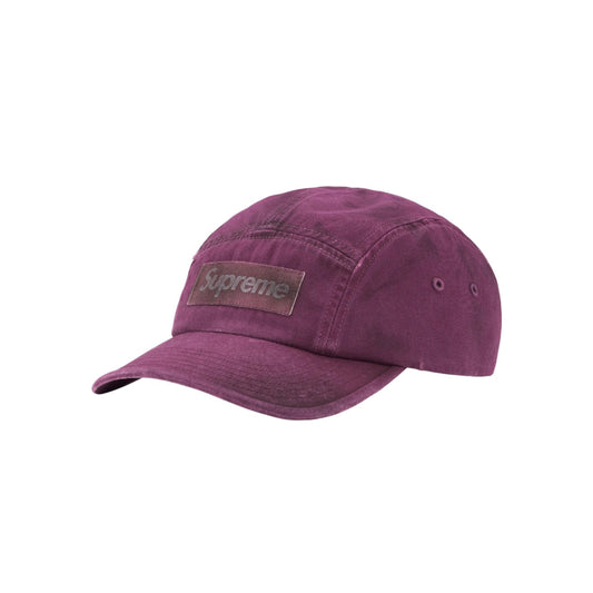 Supreme Overdyed Camp Cap 'Plum'
