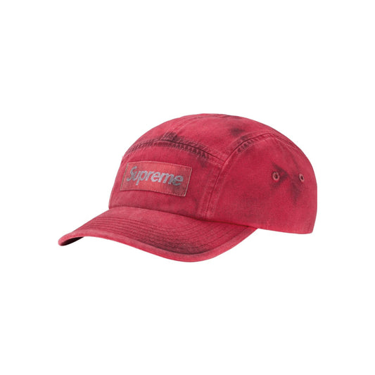 Supreme Overdyed Camp Cap 'Red'