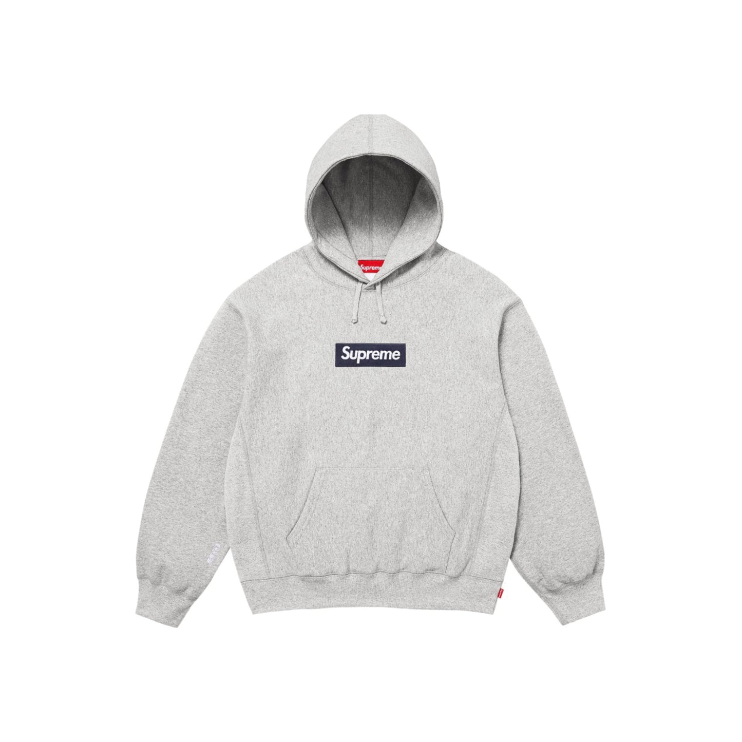 Supreme Box Logo Hoodie Sweatshirt 'Grey'