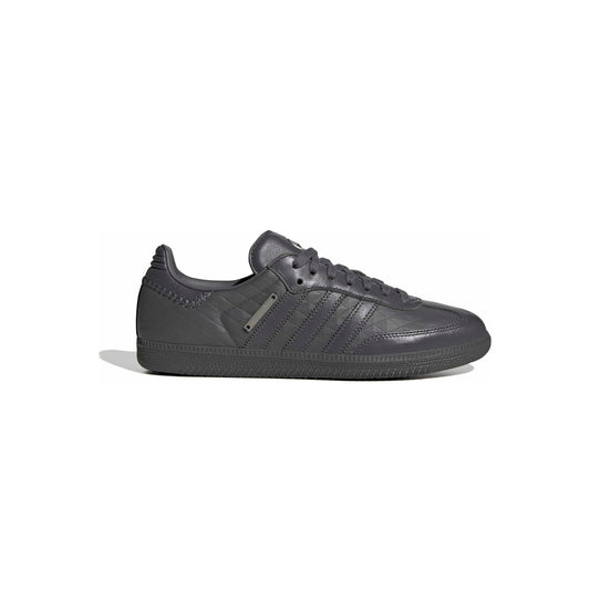 Mercedes-Benz x adidas Originals Samba OG 'Grey Five Silver Metallic' - Side Lateral Center View