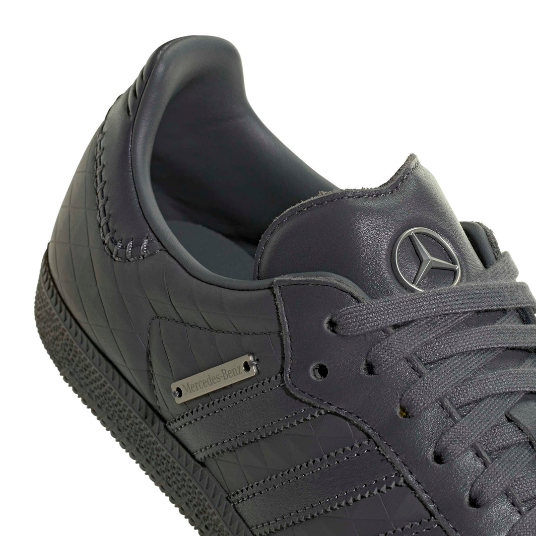 Mercedes-Benz x adidas Originals Samba OG 'Grey Five Silver Metallic' - Detail View 1