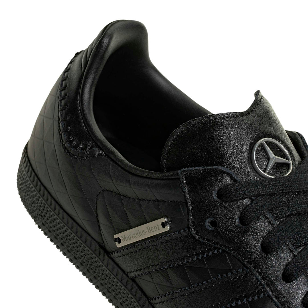 Mercedes-Benz x adidas Originals Samba OG 'Core Black Silver Metallic' - Detail View 2