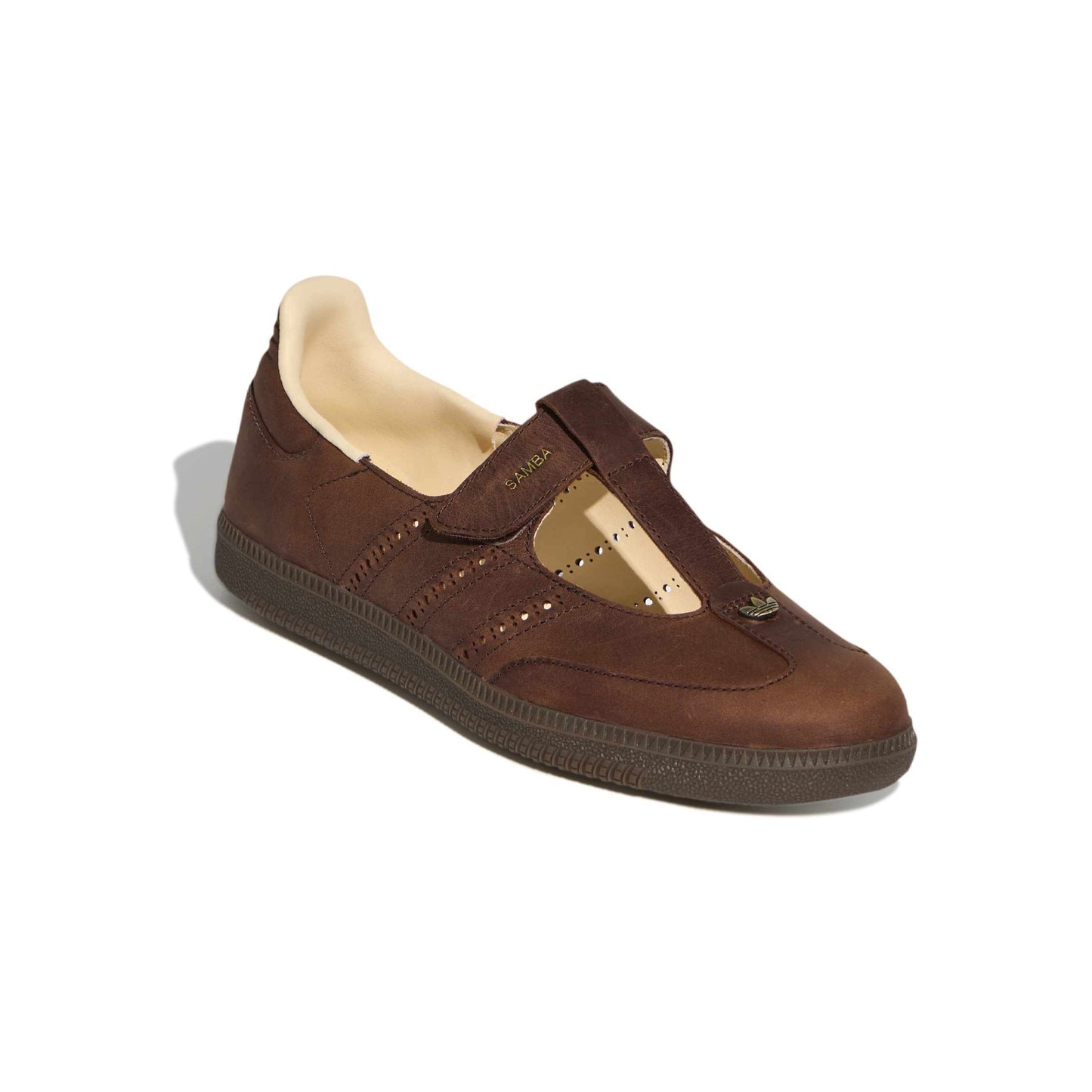 adidas Originals Samba Jane Sand Strata womens shoes suede upper gum sole mary jane sneaker classic lifestyle