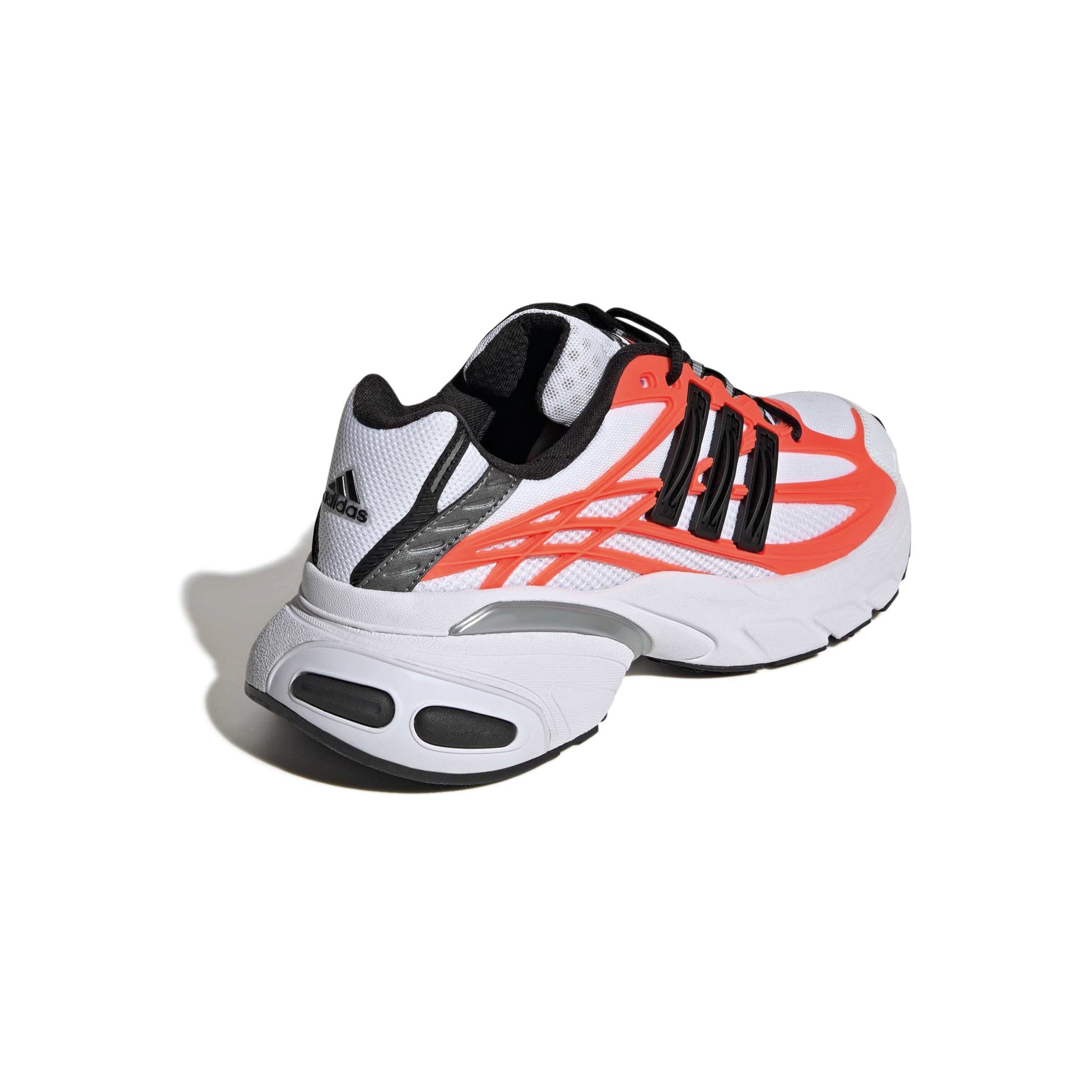 adidas ADISTAR XLG 2.0 White lifestyle sneaker with breathable mesh upper cushioned midsole and Solar Red accents