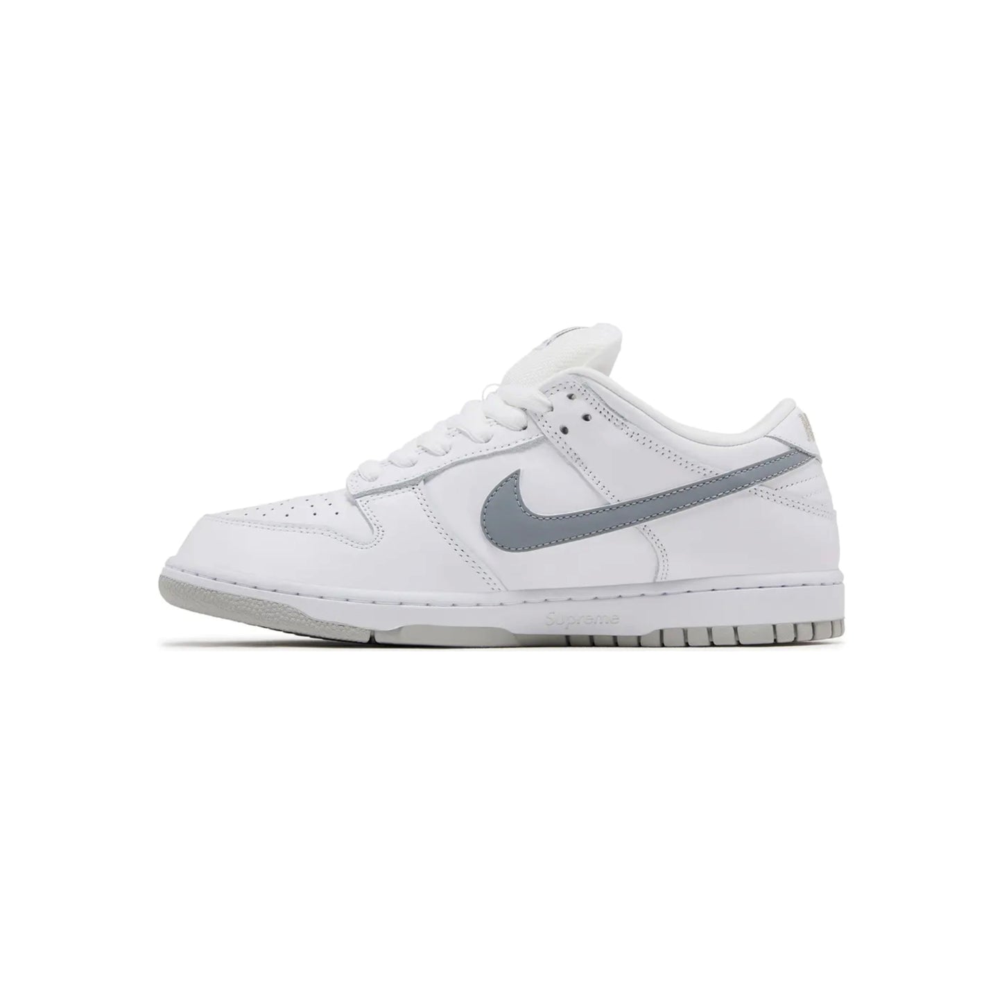 Nike Dunk Low SB X Supreme 94 'White Metallic Silver'