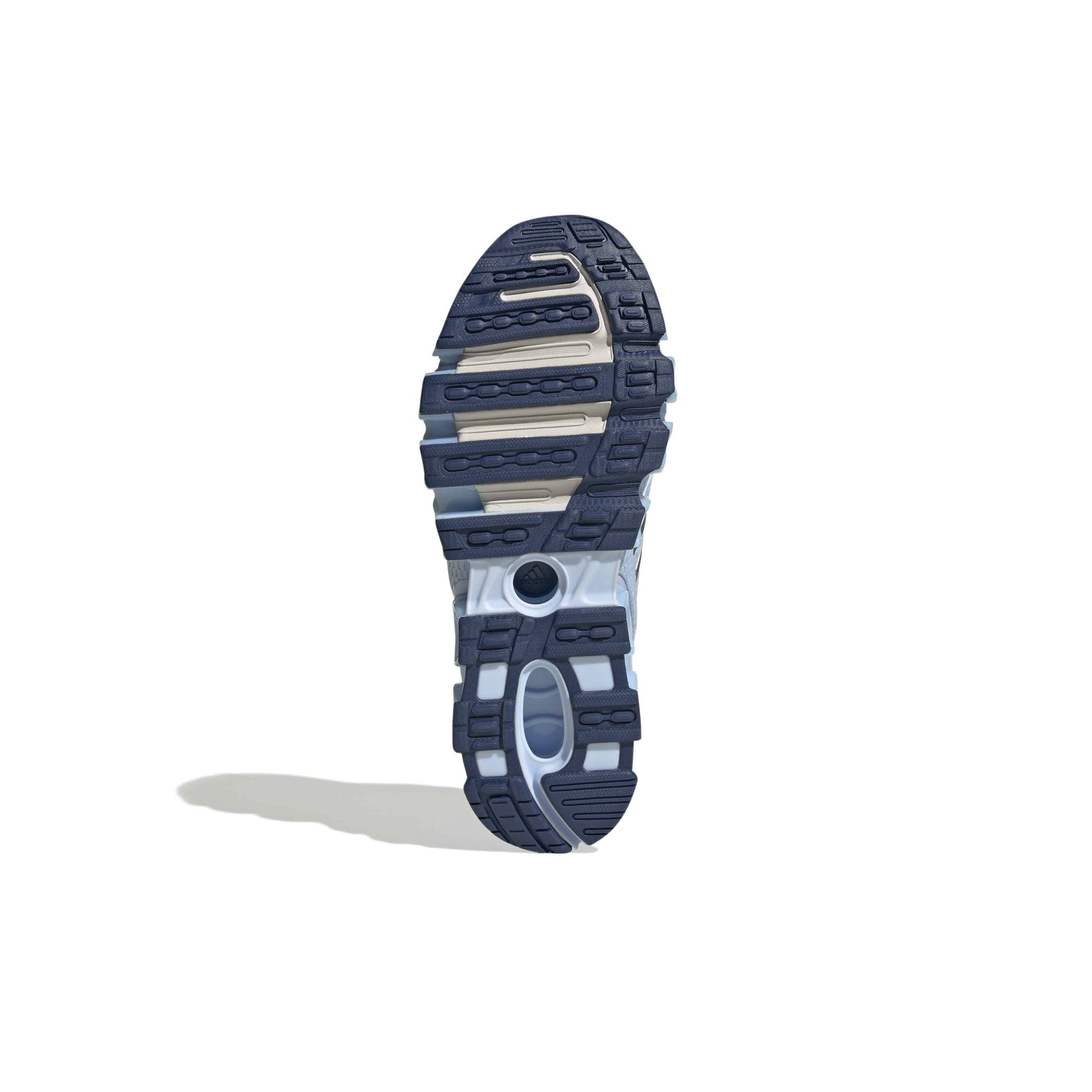 adidas Originals Mega Ghostride Crystal Sky Navy womens running sneakers mesh upper cushioned pod midsole futuristic adidas footwear