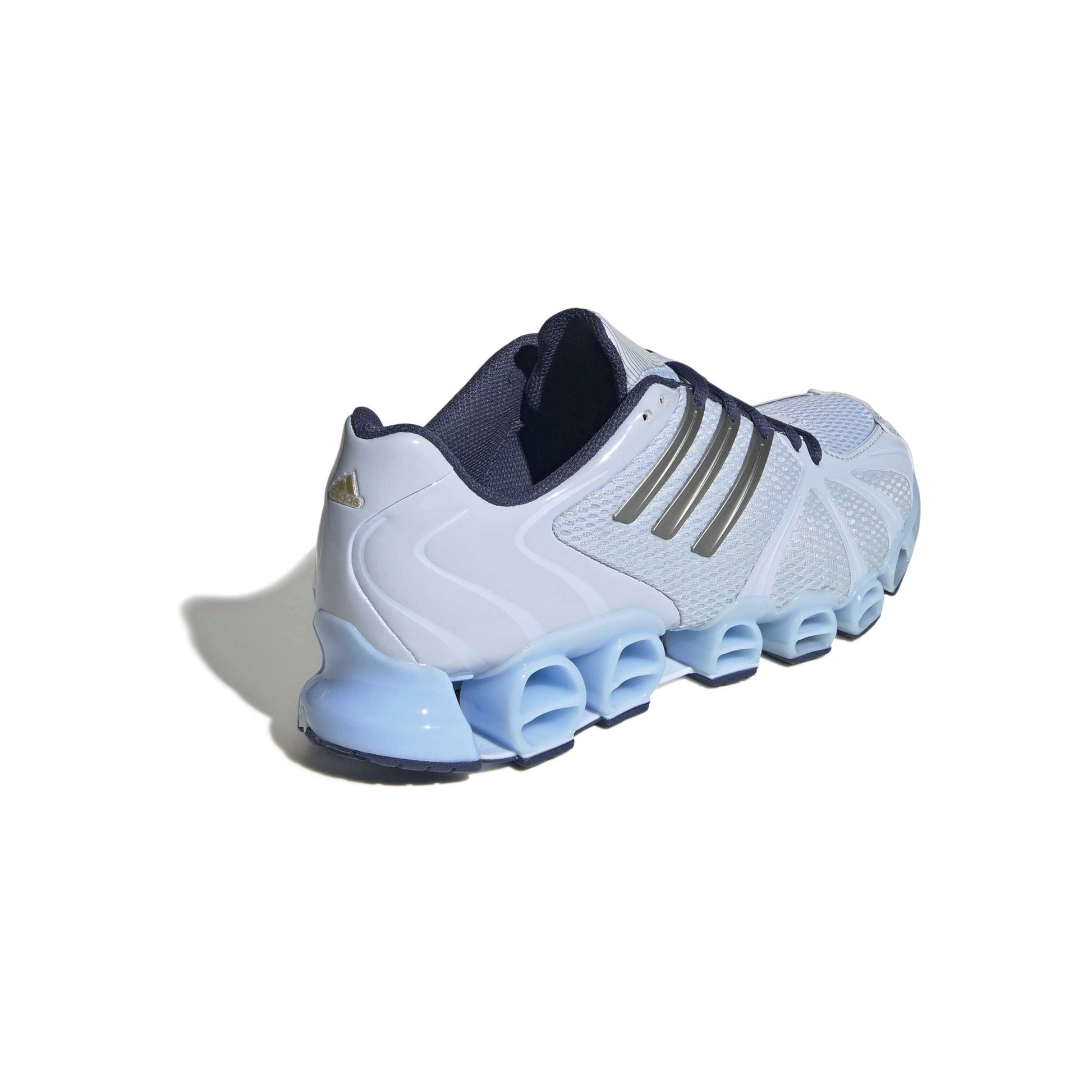 adidas Originals Mega Ghostride Crystal Sky Navy womens running sneakers mesh upper cushioned pod midsole futuristic adidas footwear