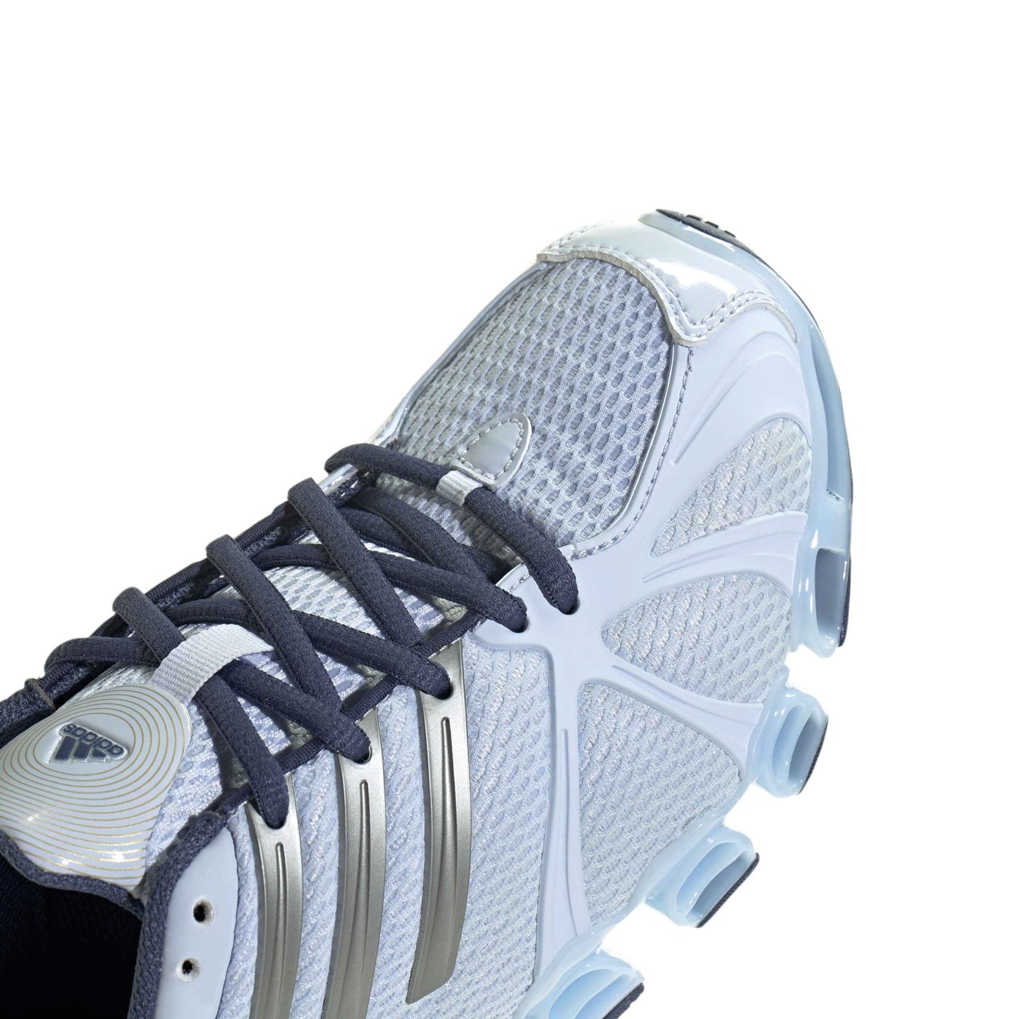 adidas Originals Mega Ghostride Crystal Sky Navy womens running sneakers mesh upper cushioned pod midsole futuristic adidas footwear