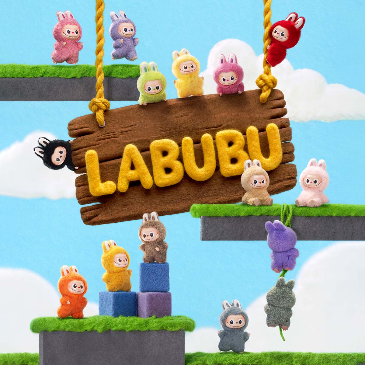 The Monsters - Labubu Pin For Love (N-Z) Series-Vinyl Plush Pendant Blind Box