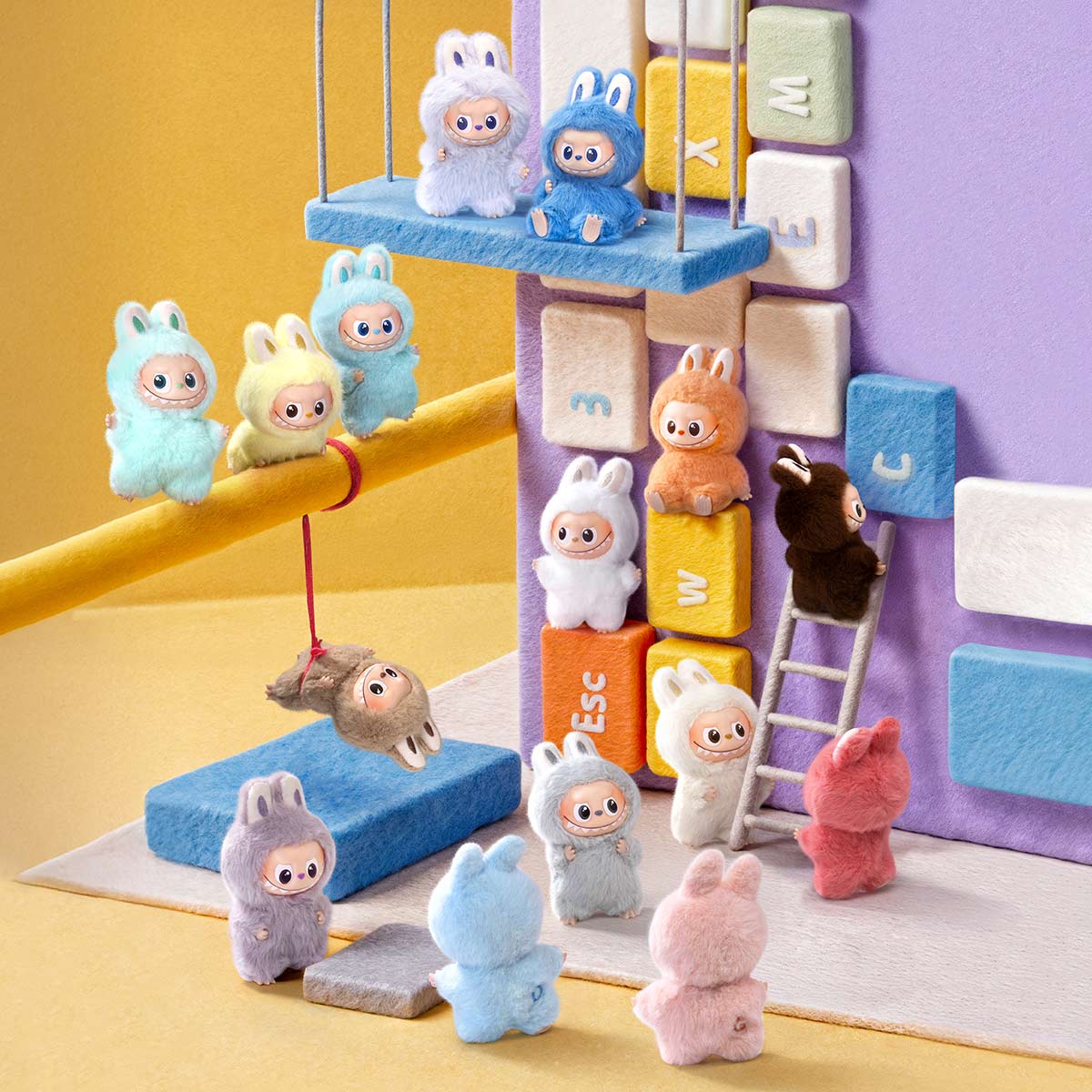 The Monsters - Labubu Pin For Love (A-M) Series-Vinyl Plush Pendant Blind Box