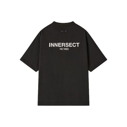 Innersect Logo Print Basic T-Shirt 'Black'
