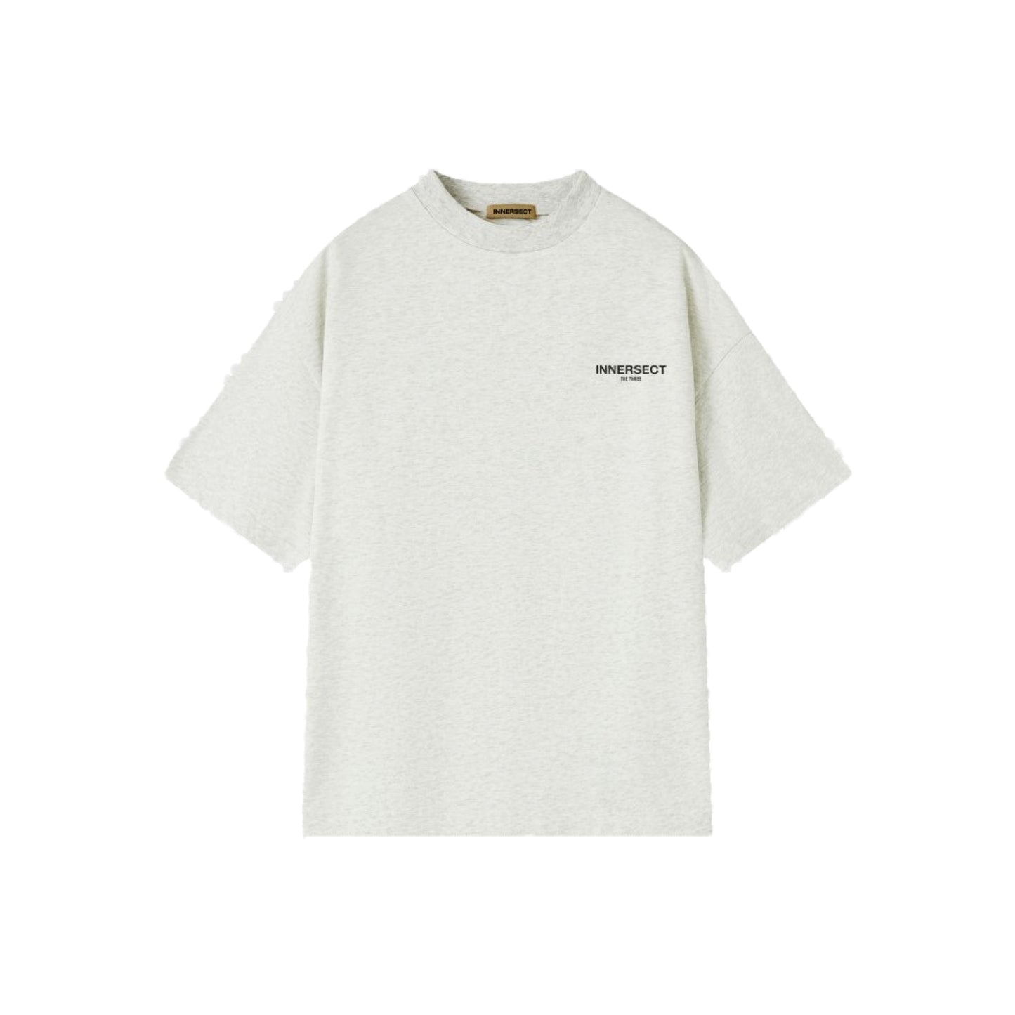 Innersect Logo Print Basic T-Shirt 'Light Grey'