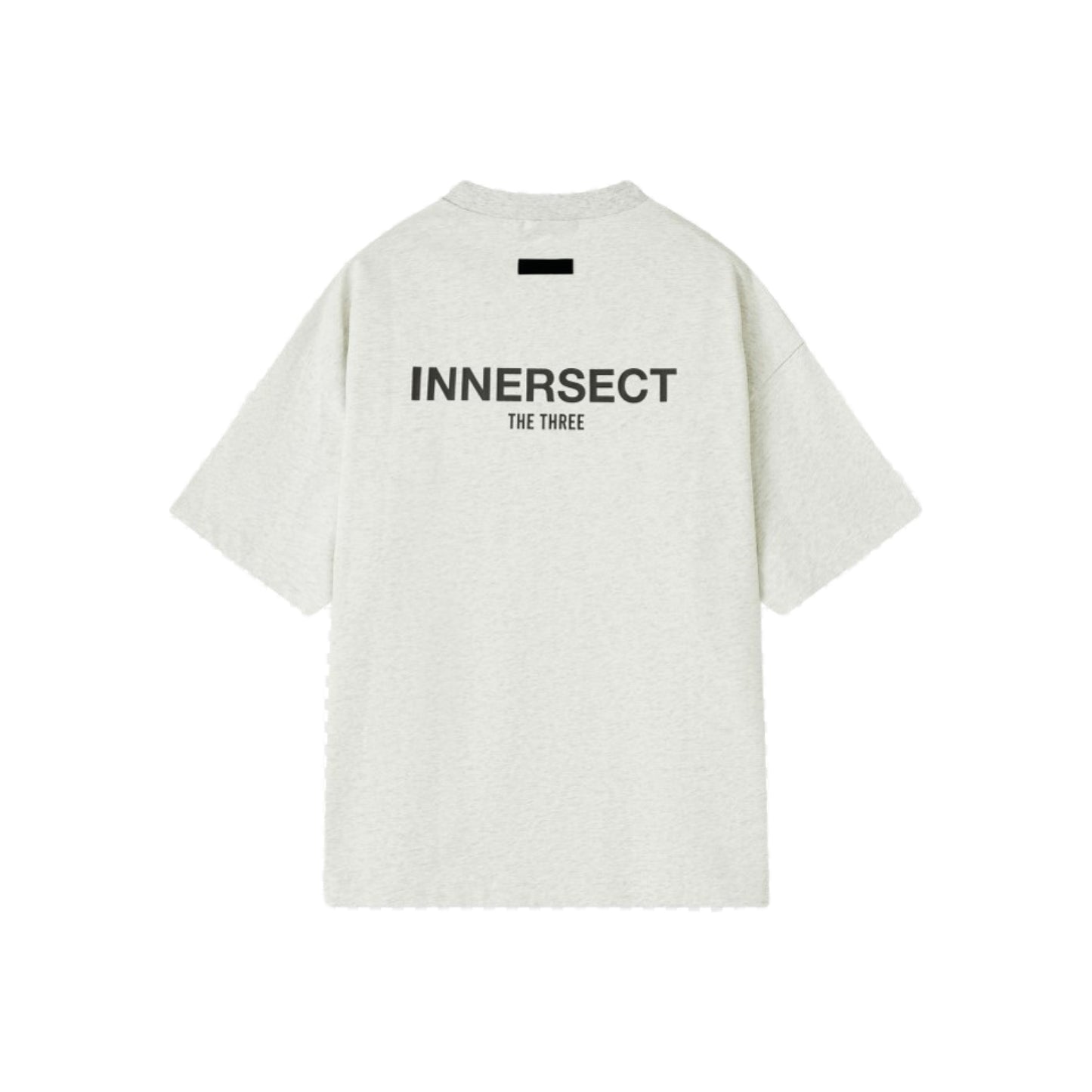 Innersect Logo Print Basic T-Shirt 'Light Grey'
