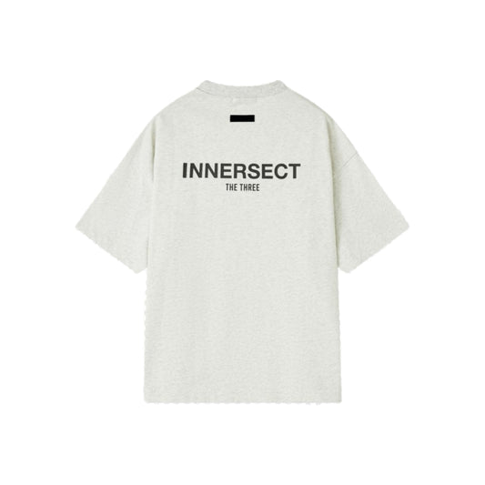 Innersect Logo Print Basic T-Shirt 'Light Grey'