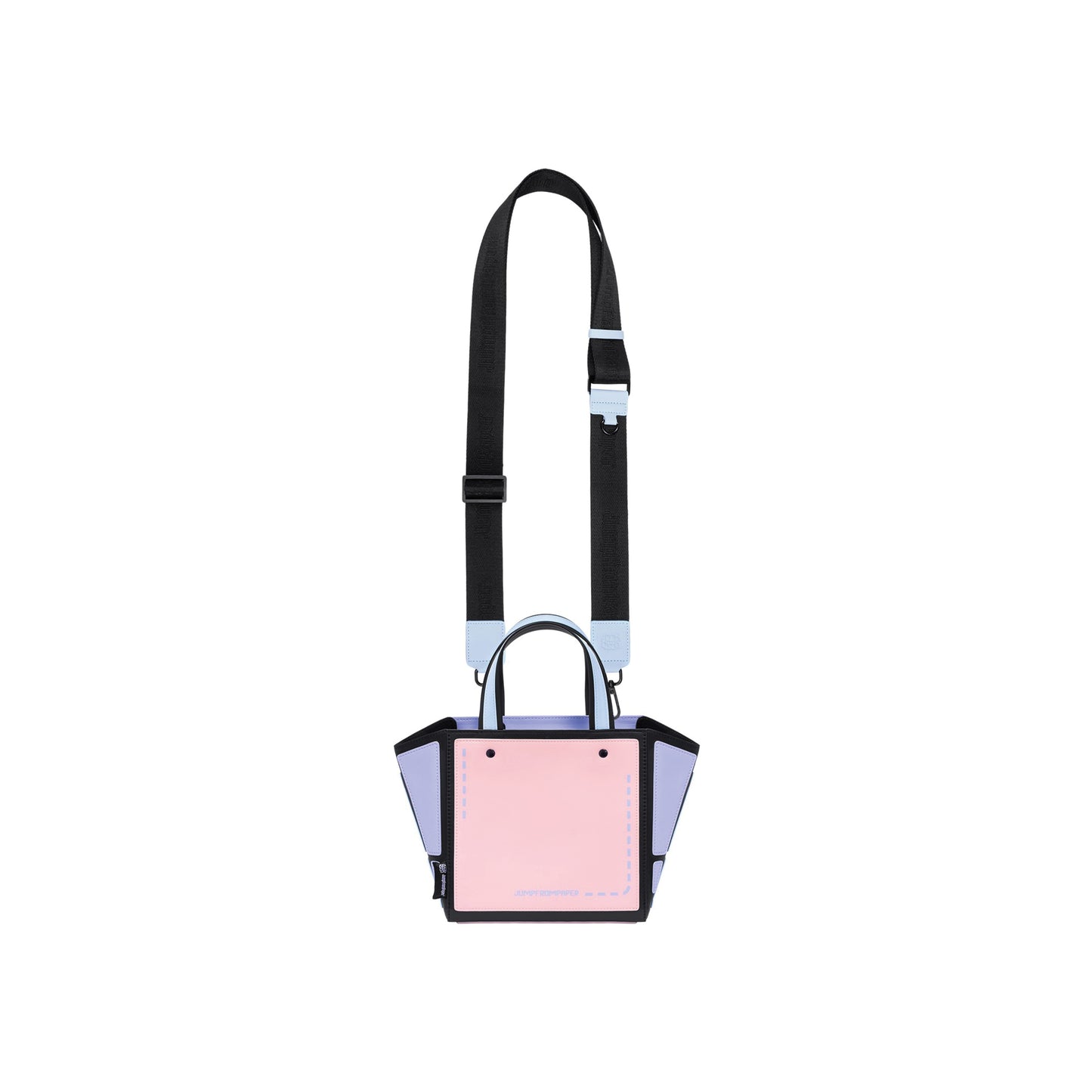JumpFromPaper Origami Tote Pink Sweetie tote bag cartoon 2D design structured pastel lightweight everyday accessory