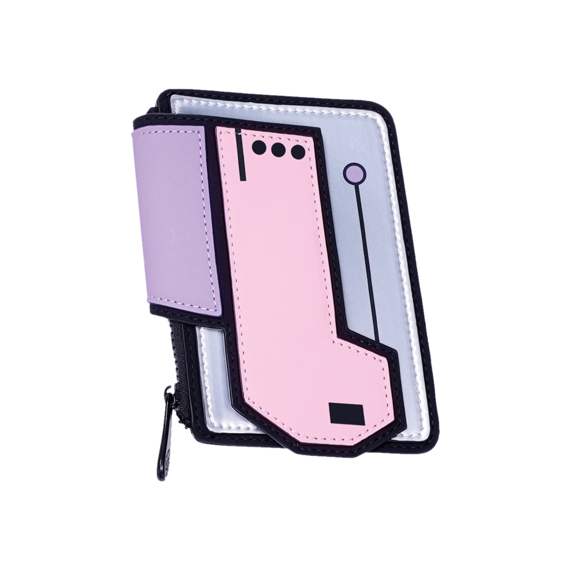 JumpFromPaper ePouch Aurora pouch cartoon 2D design pastel colors compact accessory playful style