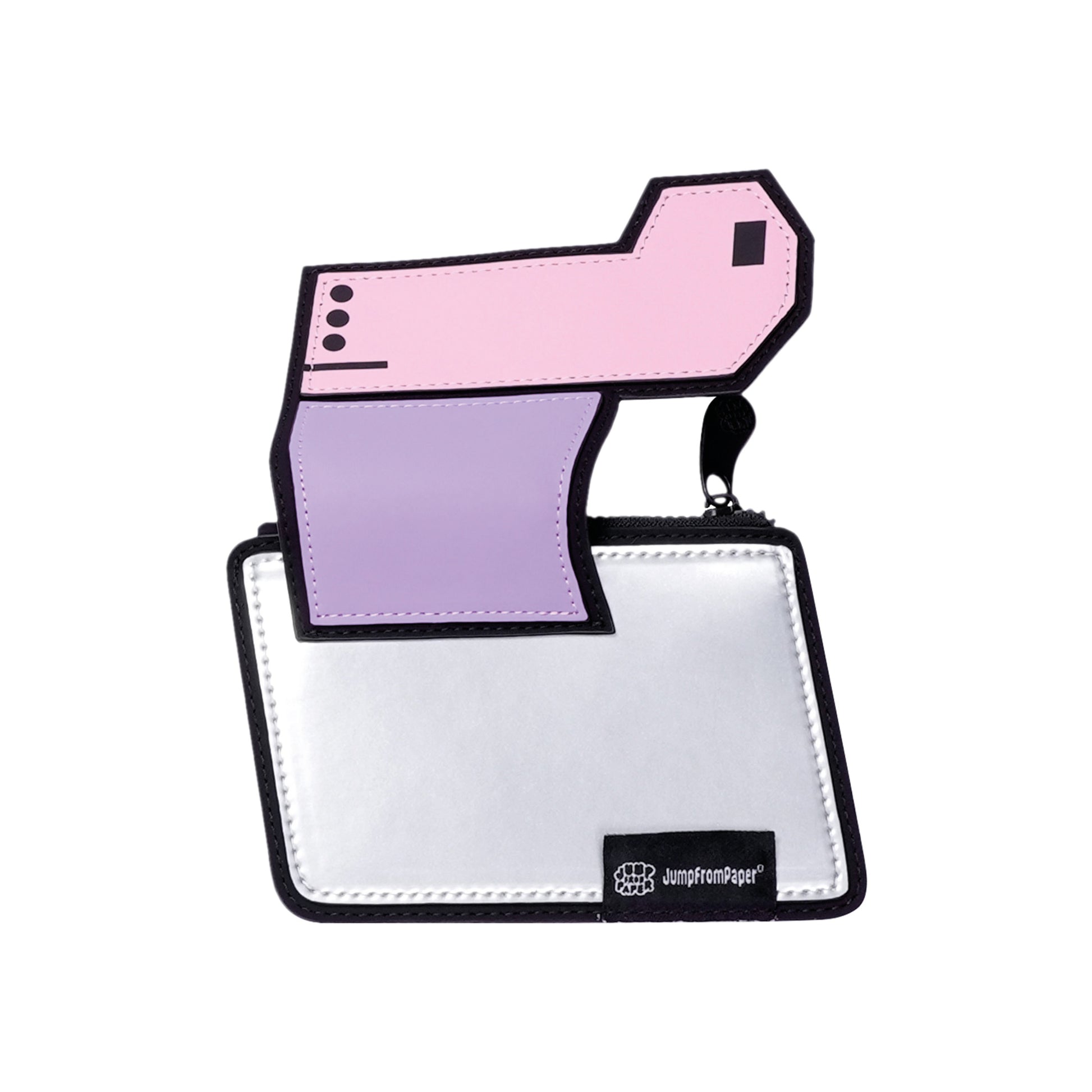 JumpFromPaper ePouch Aurora pouch cartoon 2D design pastel colors compact accessory playful style