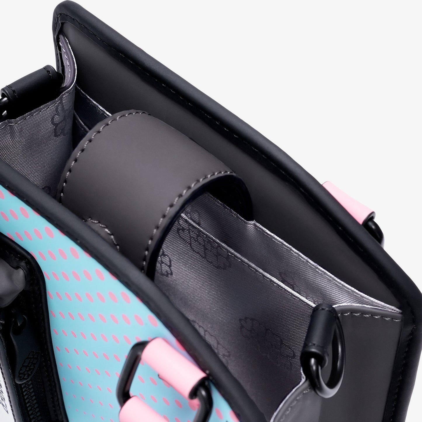 JumpFromPaper Floppy Bag Moonlit Blue handbag cartoon 2D design structured handle playful stylish accessory