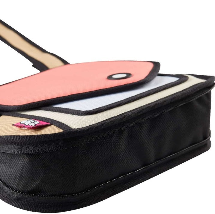 JumpFromPaper Giggle Shoulder Bag 'Watermelon Red'