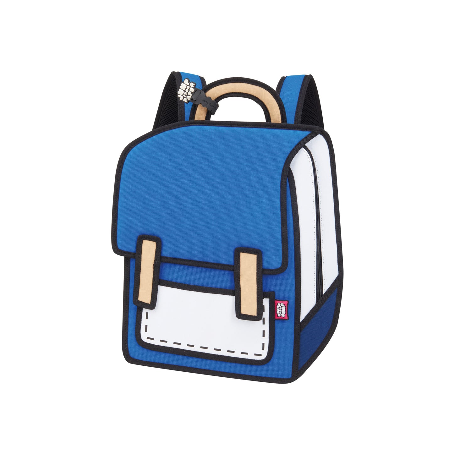 JumpFromPaper Junior Spaceman True Blue kids backpack with 3D illusion design