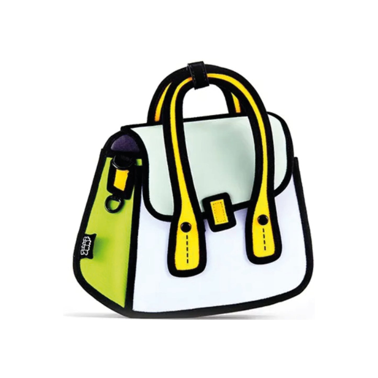 Jump From Paper Junior Owl Bag 'Fluorescent Green'