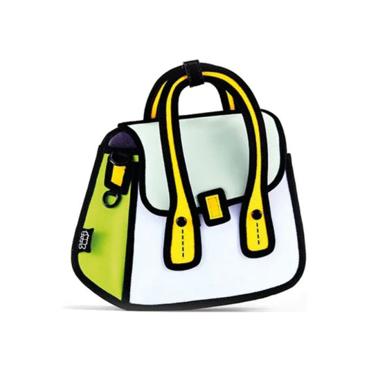 Jump From Paper Junior Owl Bag 'Fluorescent Green'