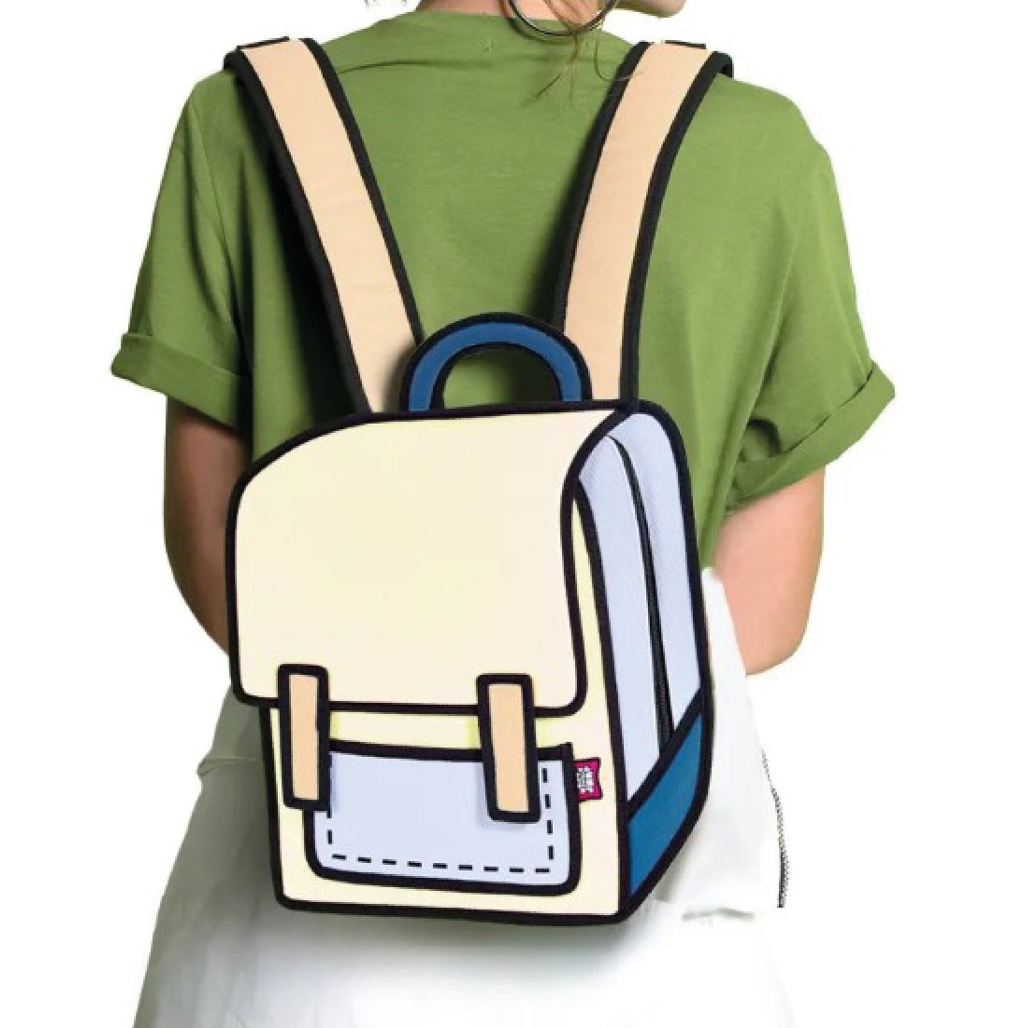 Jump From Paper Spaceman Bag 'Beige'