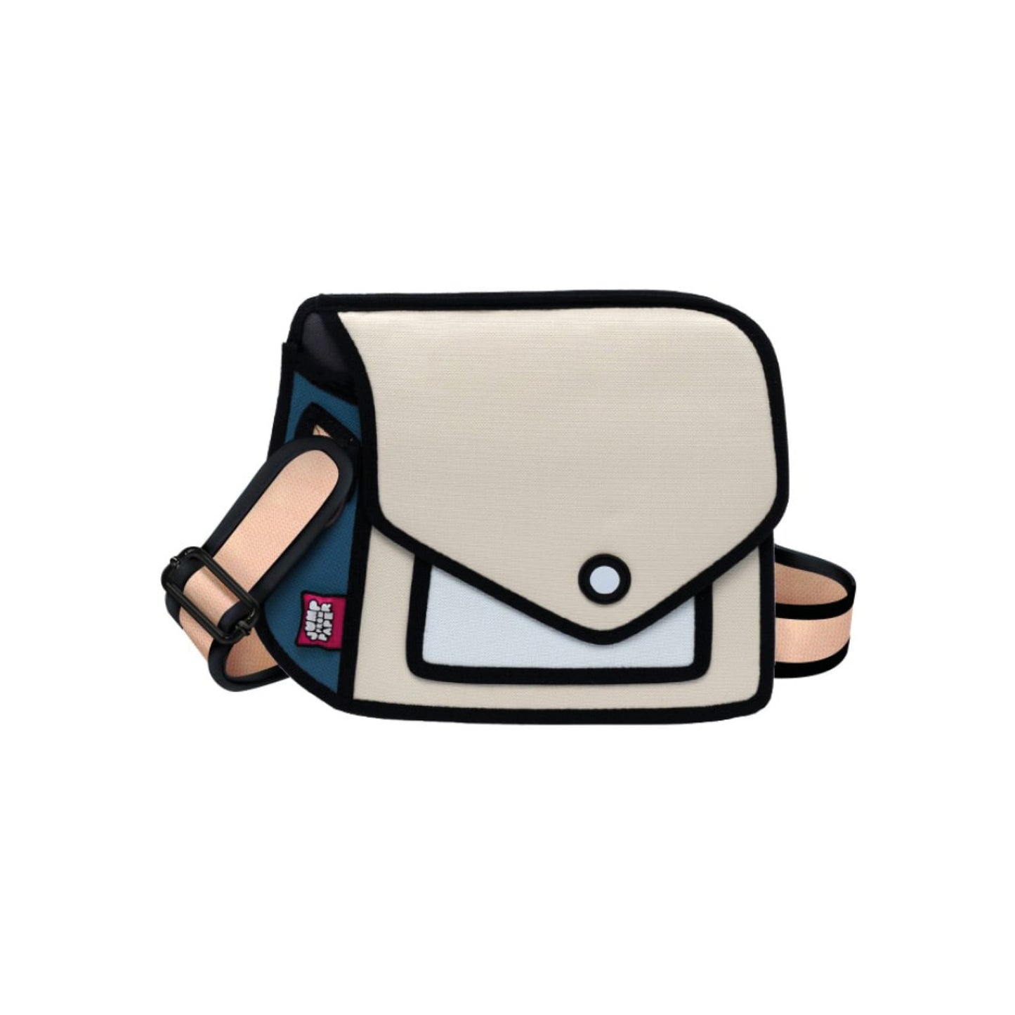 JumpFromPaper Giggle Shoulder Bag 'Beige'