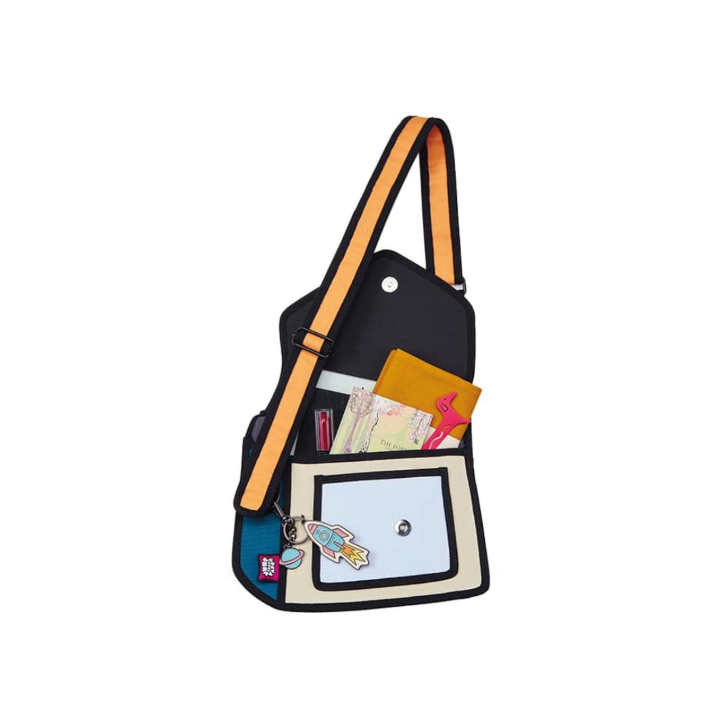 JumpFromPaper Giggle Shoulder Bag 'Beige'