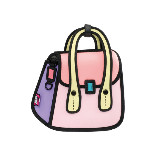 JumpFromPaper Junior Owl Bag Pink mini bag with playful owl design