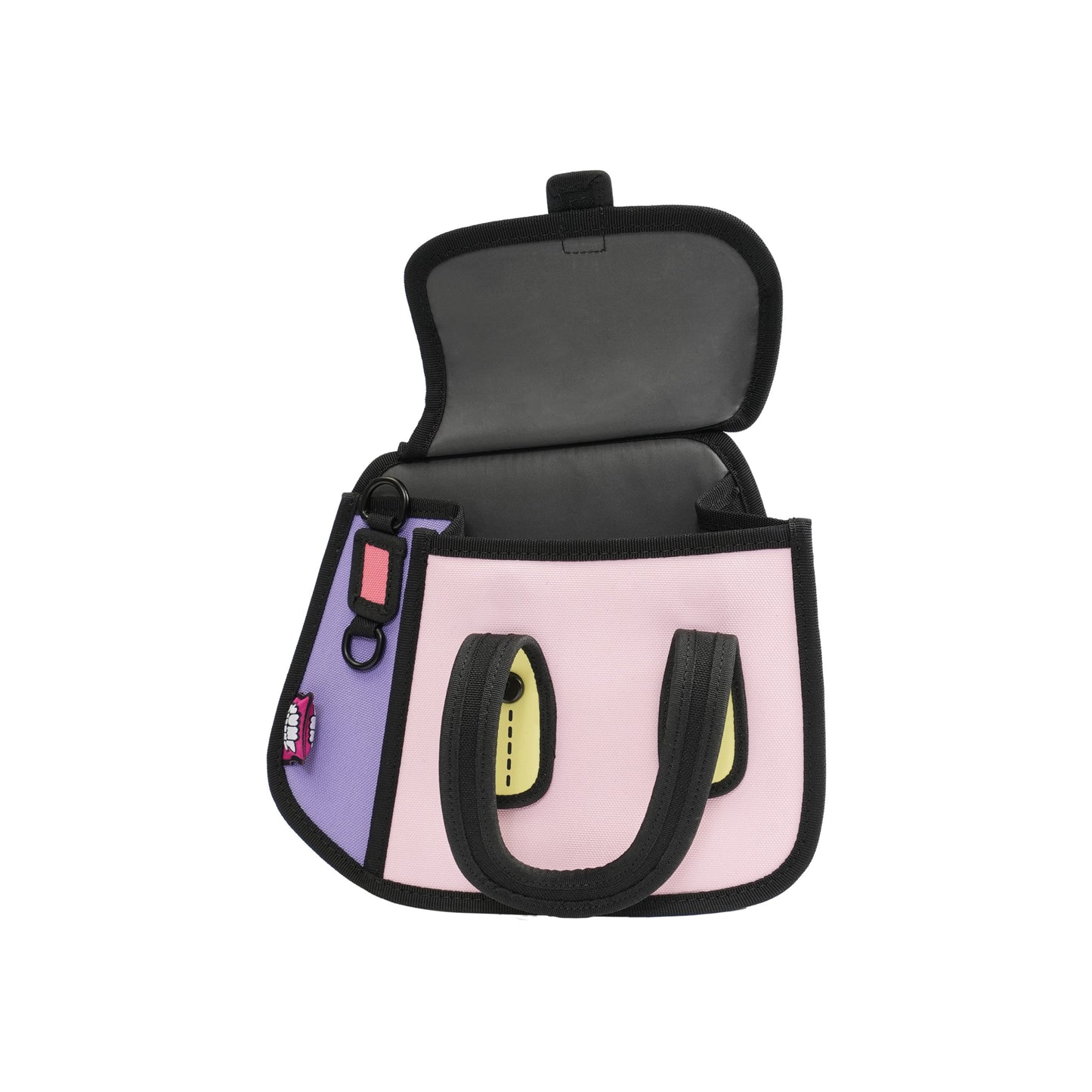 JumpFromPaper Junior Owl Bag Pink mini bag with playful owl design