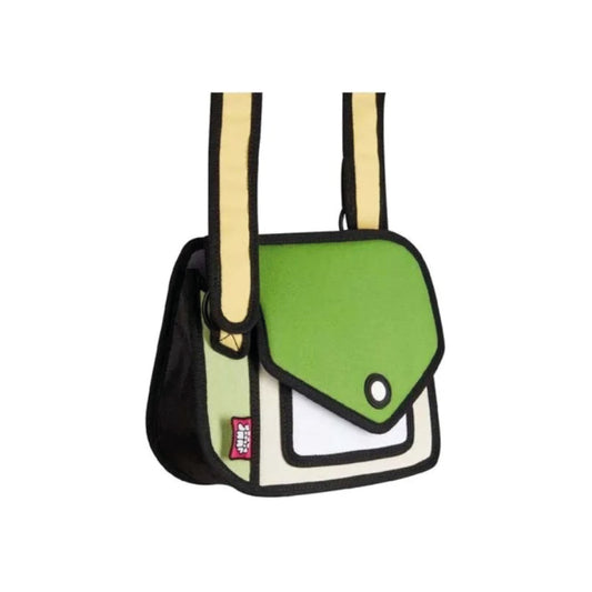 Jump From Paper Mini 2D Cartoon “XiXi” Crossbody Bag 'Grass Green'